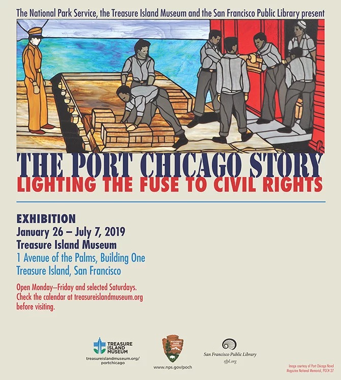 Treasure Island Museum Honors Black History Month Lighting the Fuse to Civil Rights The Port Chicago Trial on Treasure Island